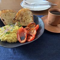Café da manhã no prato e café especial  at Inari in Rio De Janeiro