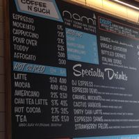 coffee and such at nami Vegan Sweets in Phoenix