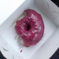 Blueberry Donut...Soo good! at nami Vegan Sweets in Phoenix