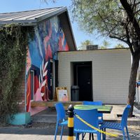 Patio dining  at nami Vegan Sweets in Phoenix