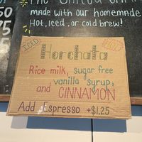 Horchata special. at nami Vegan Sweets in Phoenix