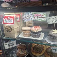 Cupcakes, donuts, personal pizza at nami Vegan Sweets in Phoenix
