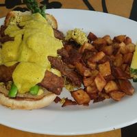 Vegan Benedict at nami Vegan Sweets in Phoenix