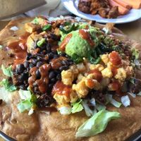 Flying Saucer brunch special (26Mar17) at nami Vegan Sweets in Phoenix