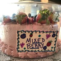 vegan Mixed Berry cake at nami Vegan Sweets in Phoenix