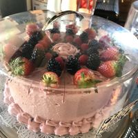 vegan Mixed Berry cake at nami Vegan Sweets in Phoenix