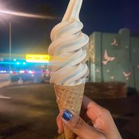 Vanilla and Chocolate Swirl - SO YUMMY 😋💕🍦  at nami Vegan Sweets in Phoenix