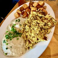 Biscuit and Gravy Plate  at nami Vegan Sweets in Phoenix