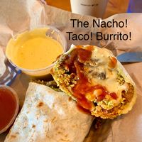 Yummy breakfast burrito   at nami Vegan Sweets in Phoenix