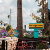 Outside at nami Vegan Sweets in Phoenix