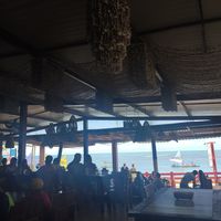 Wonderful sea view, spacious place, very nice and helpful staff. They have 3 vegetarian main dishes that can be made vegan and a few sides that are vegan. at Peixe Na Telha in Porto De Galinhas