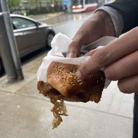 The Vegan East Coaster  at AM Bagel in Toronto