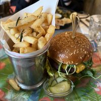 Dirty Vegan Burger  at Bill's - Baker St in London