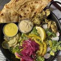 Vegan shawarma   at Bill's - Baker St in London