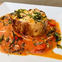 Stuffed pumpkin   at Restaurante Anoa Santanyí in Mallorca