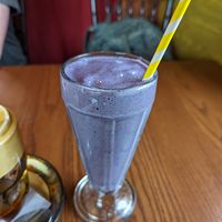 Blueberry shake. at Calactus Cafe in Moncton