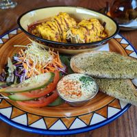 Enchiladas, vegan. at Calactus Cafe in Moncton