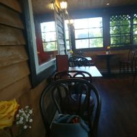 Outside patio - heated! at Calactus Cafe in Moncton