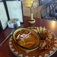 Taj Mahal Thali at Calactus Cafe in Moncton