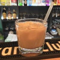The plant-based White Russian at bar Ginger. Delicious 🙂   at bar GINGER in Prague