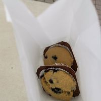 Blueberry muffins at The Humble Peach in Amherst