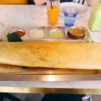 Chilli masala dosa   at Sarasas in Ruislip