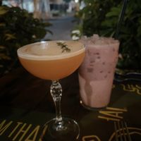 Aperol Thai and Strawberry Juicee  at Siam Thai in Santiago