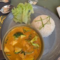 Yellow curry at Siam Thai in Santiago