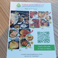 Flyer at Saravanaa Bhavan in Cologne
