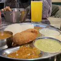 Idly Vada  at Saravanaa Bhavan in Cologne