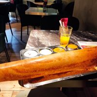 Huge masala dosa at Saravanaa Bhavan in Cologne