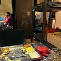 Near front desk  at Saravanaa Bhavan in Cologne