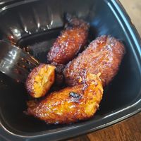 Sweet fried plantains at The Jerk Shack in San Antonio
