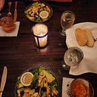 Special custom vegan salad and vegan dinner rolls at Silver Fox Steakhouse in Casper