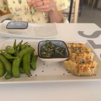 Vegan tasting menu starter (to share between two) at Baushi in Carvoeiro