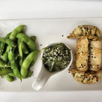 Vegan starters at Baushi in Carvoeiro