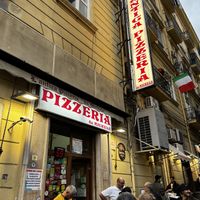 Store front  at Pizzeria da Michele in Naples