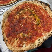 Marinara pizza  at Pizzeria da Michele in Naples