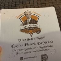 L’Antica pizzeria   at Pizzeria da Michele in Naples