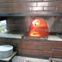 Oven at Pizzeria da Michele in Naples