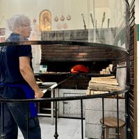   at Pizzeria da Michele in Naples