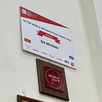   at Pizzeria da Michele in Naples