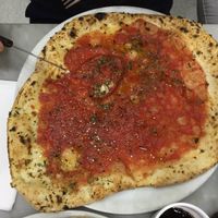 Pizza Marinara at Pizzeria da Michele in Naples