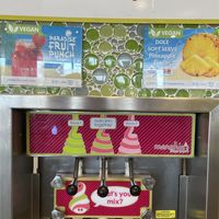 Vegan flavors  at Menchie's Frozen Yogurt in Tyler