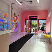 Inside at Blonde Biscuiterie in Montreal