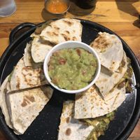 Vegan Quesadilla Soy Pastor with Guacamole  at Taquería La Mexicana in Vina Del Mar