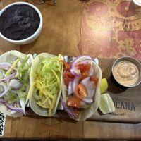 Tacos tofish  at Taquería La Mexicana in Vina Del Mar