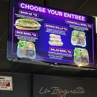 Menú  at La Baguette in Palm Desert