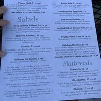 Menu  at Ipswich Ale Brewery in Ipswich