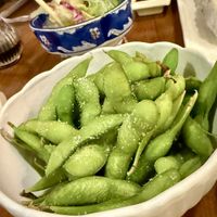 Steamed Soy  at Kinkura in Vancouver